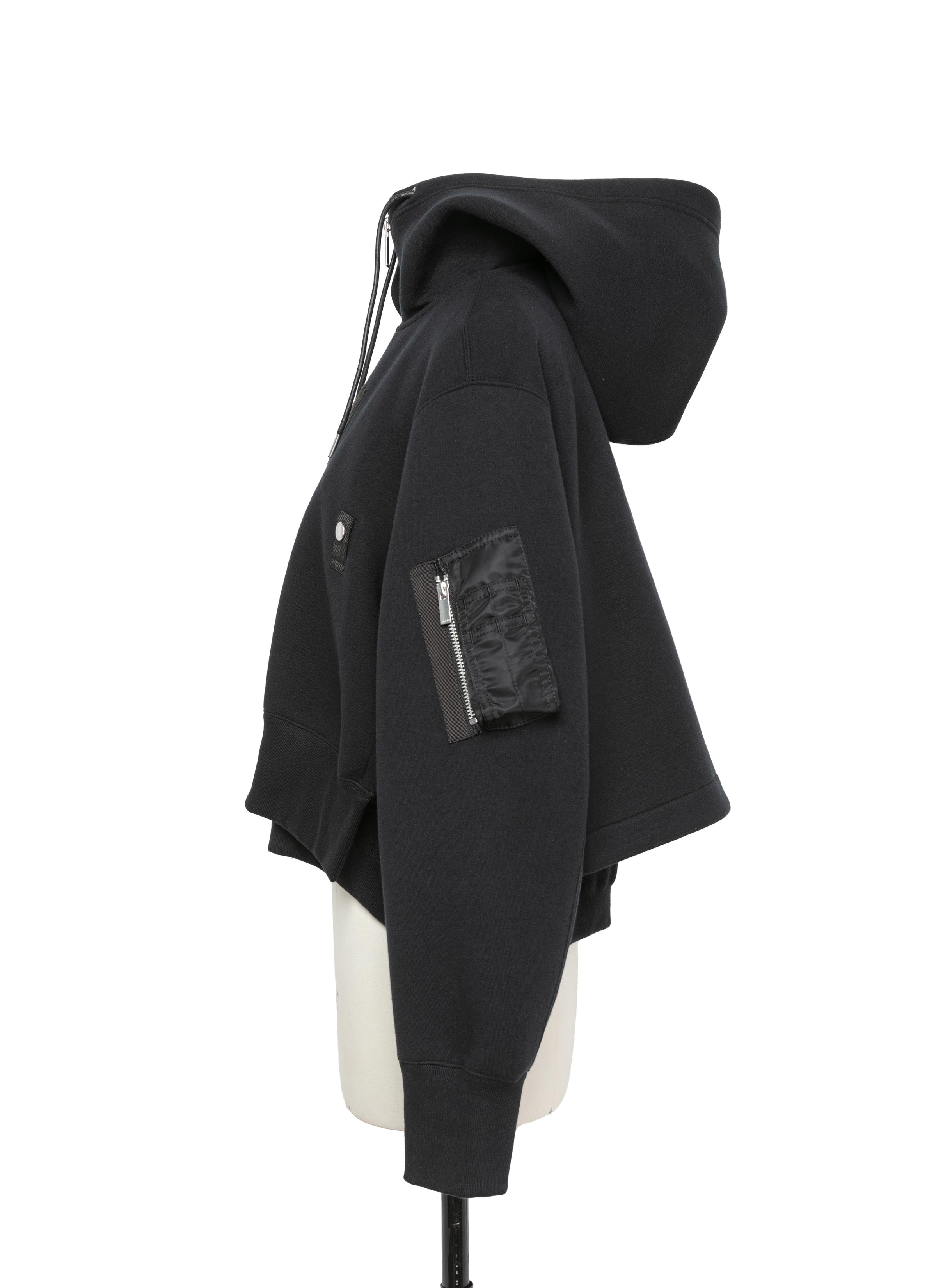 Sponge Sweat x Nylon Twill Hoodie | sacai Official Store サカイ