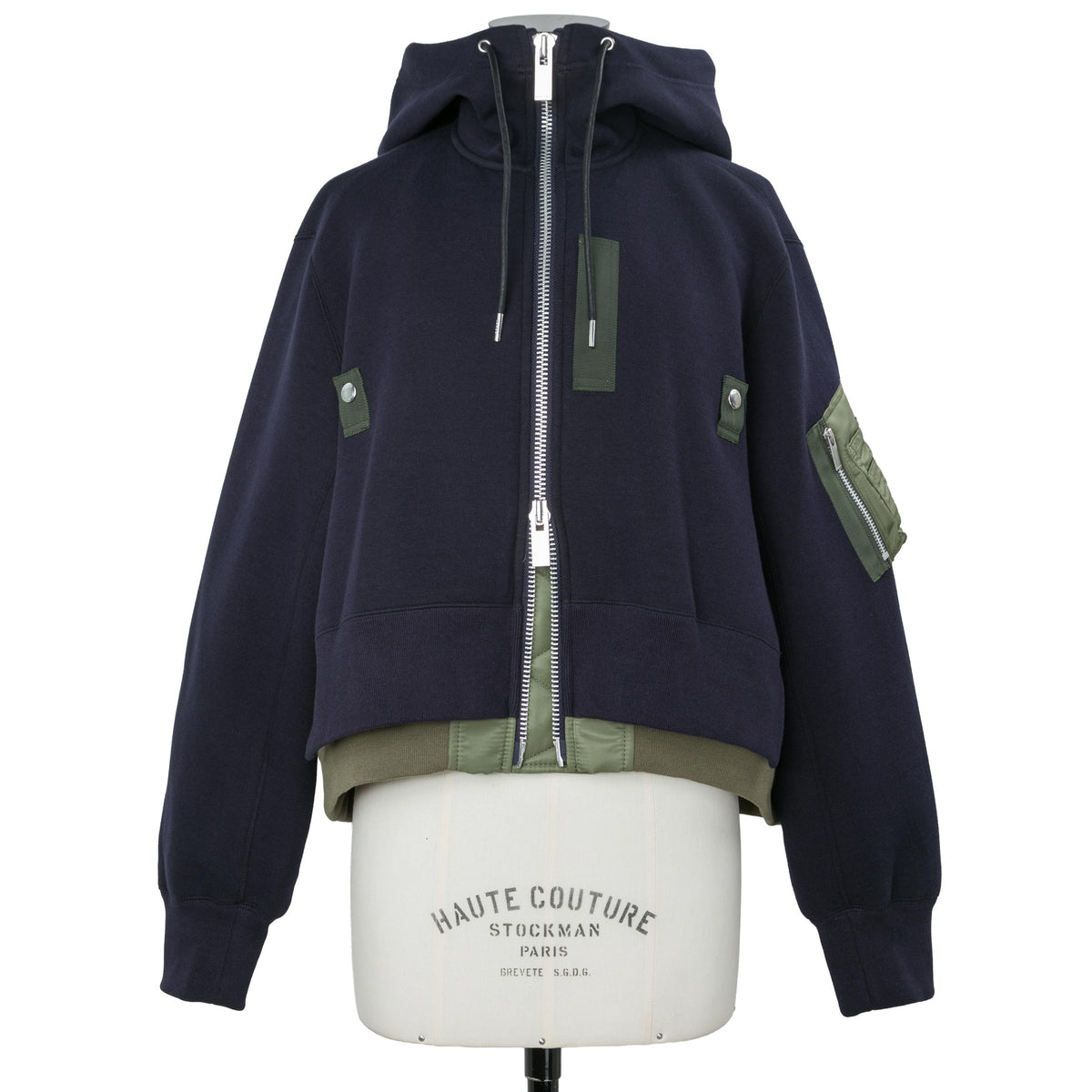 Sponge Sweat x Nylon Twill Hoodie | sacai Official Store サカイ 