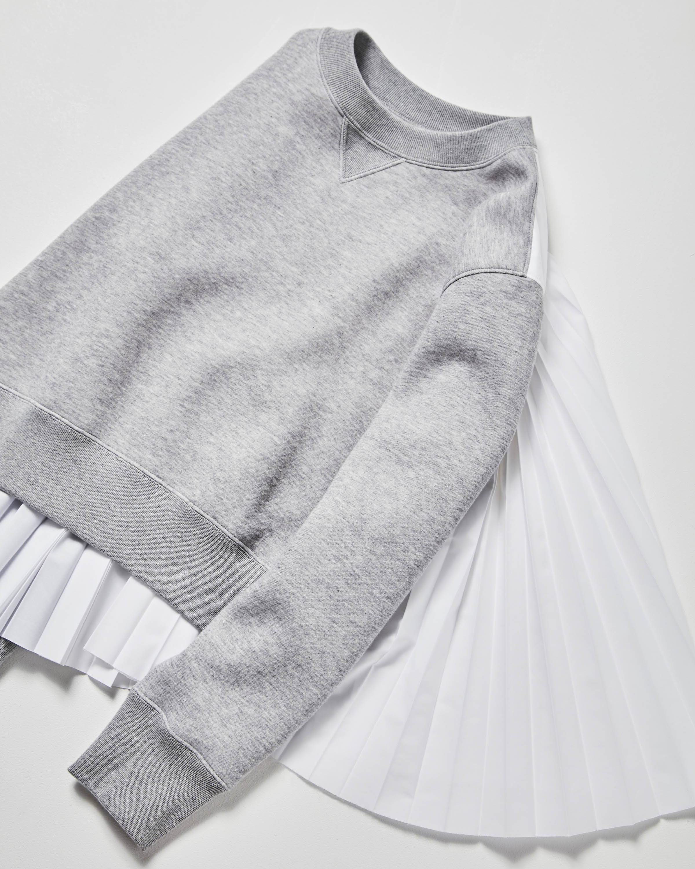sacai / サカイ | アシンメトリーネック ワッフルニット | 2 | アイボリー | レディース WOMEN PULLOVERS & TOPS | sacai Official Store サカイ オフィシャル