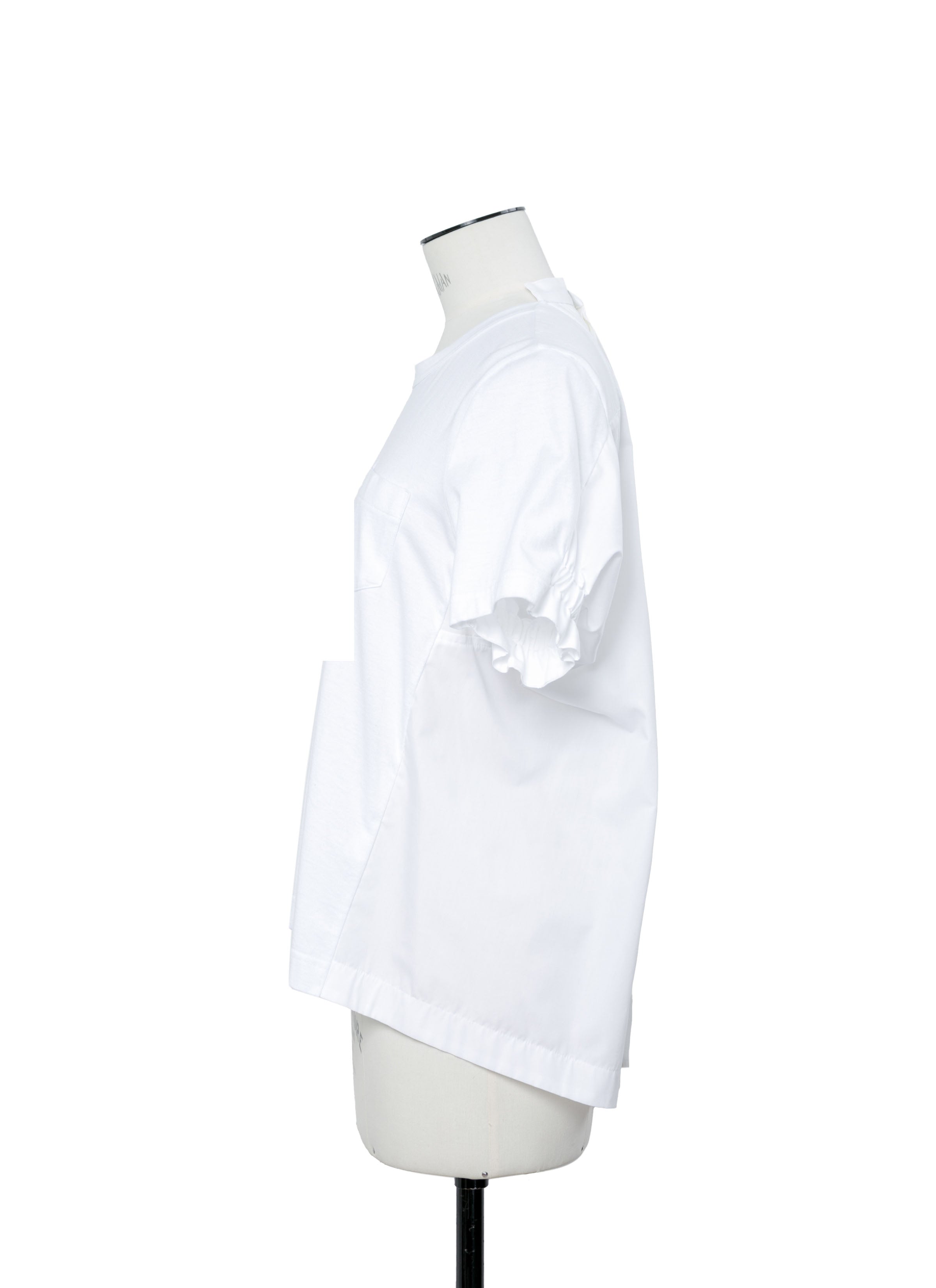Cotton Poplin x Cotton Jersey T-Shirt | sacai Official Store