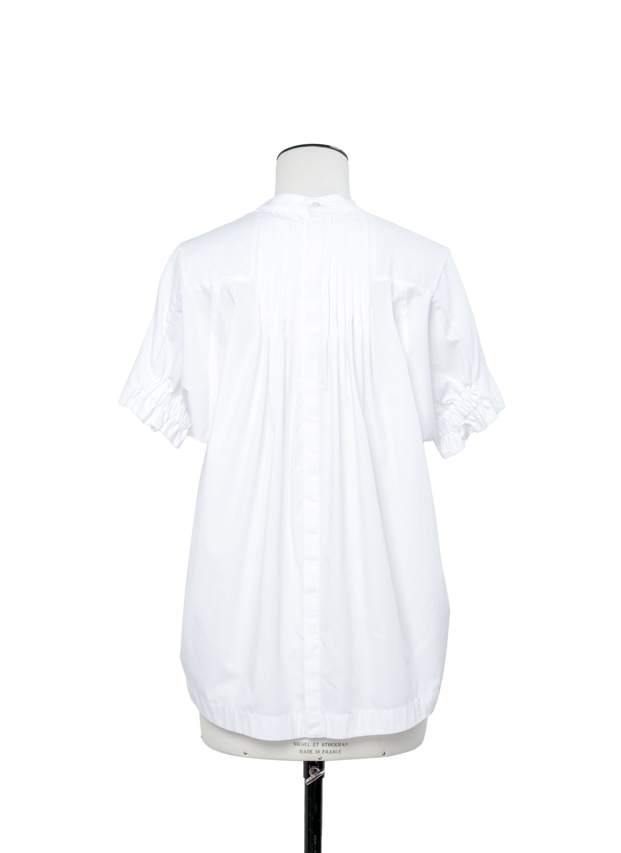 Cotton Poplin x Cotton Jersey T-Shirt