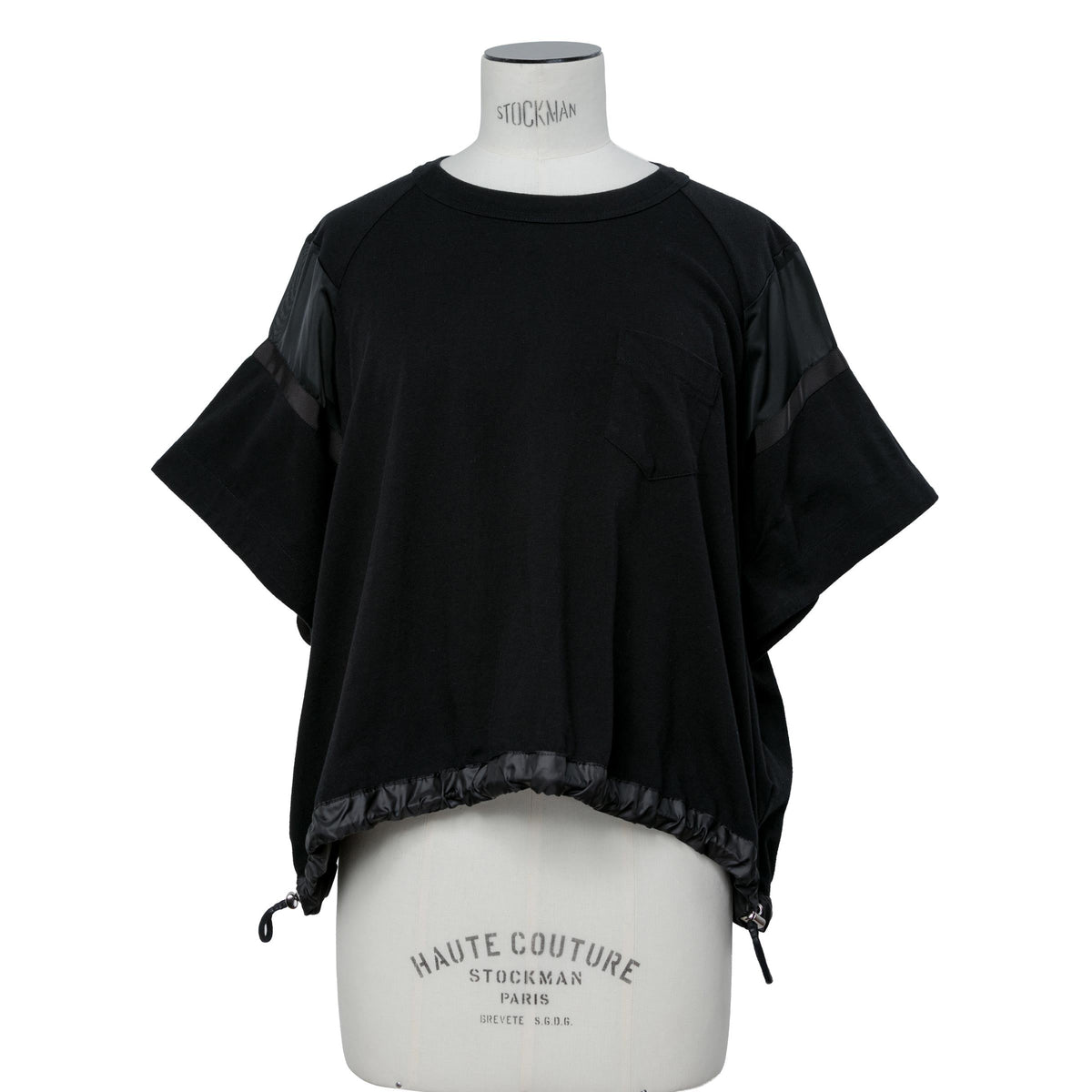 Satin x Cotton Jersey T-Shirt | sacai Official Store サカイ 