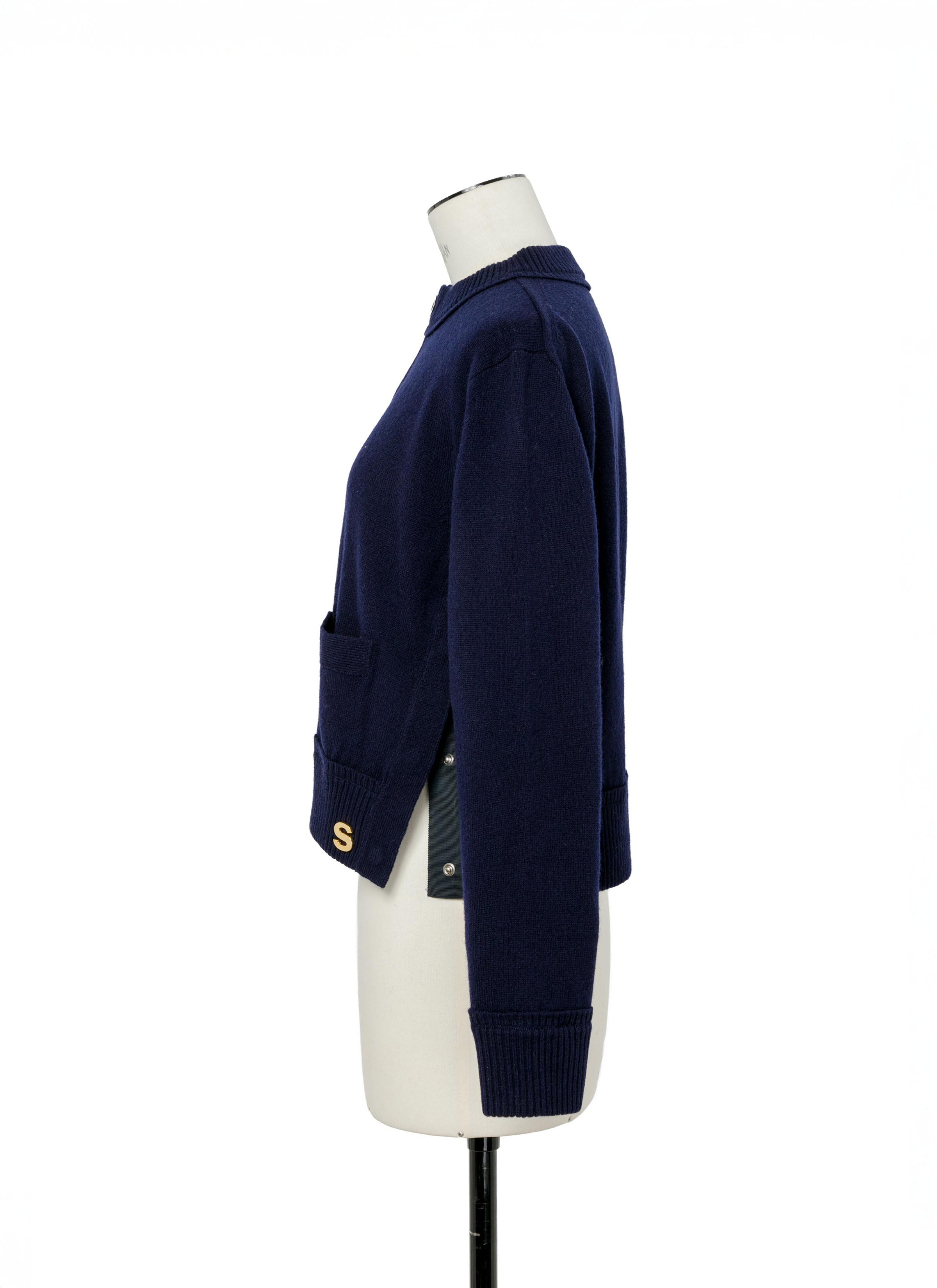s Wool Knit Cardigan