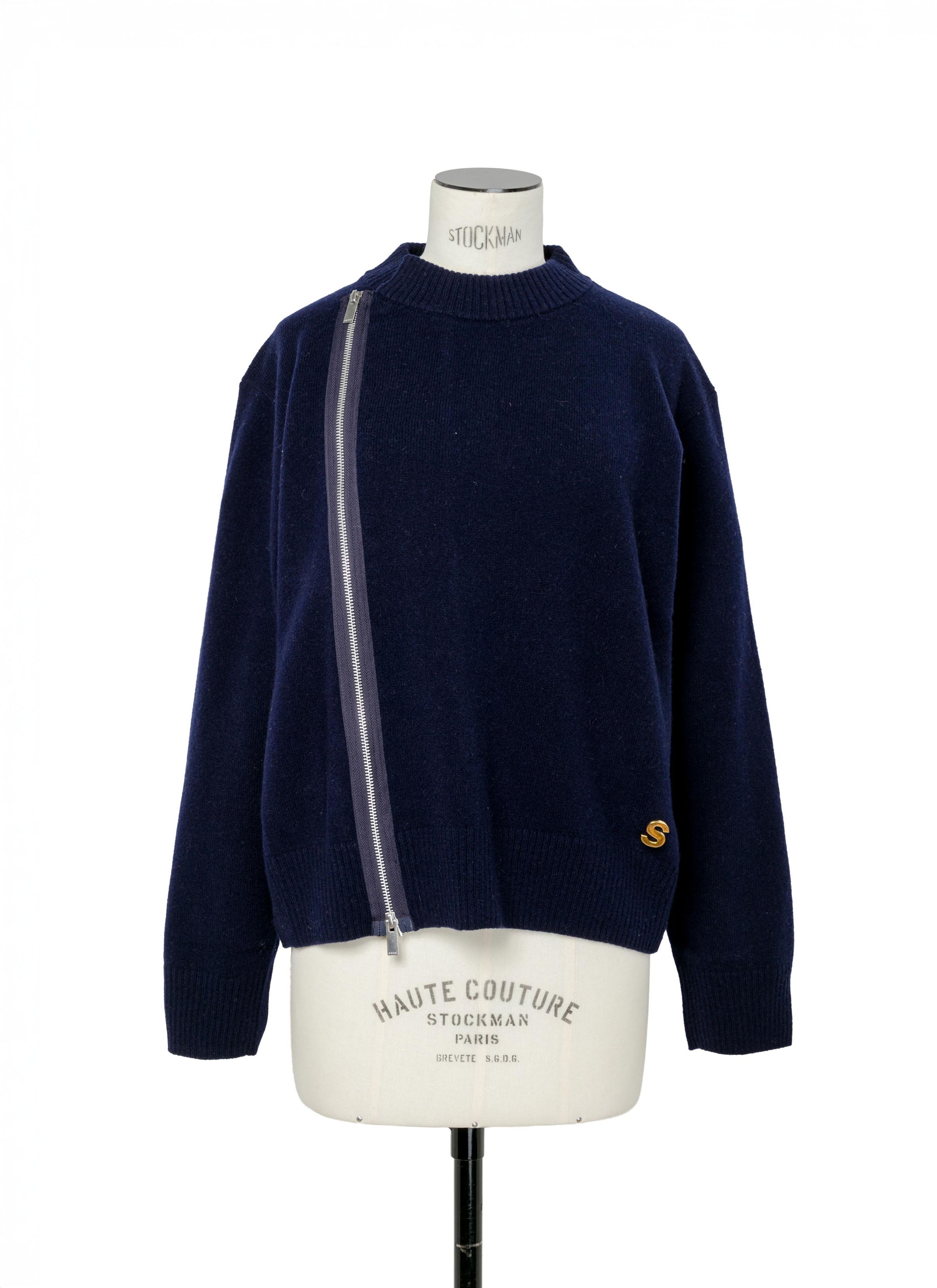 s Wool Knit Blouson