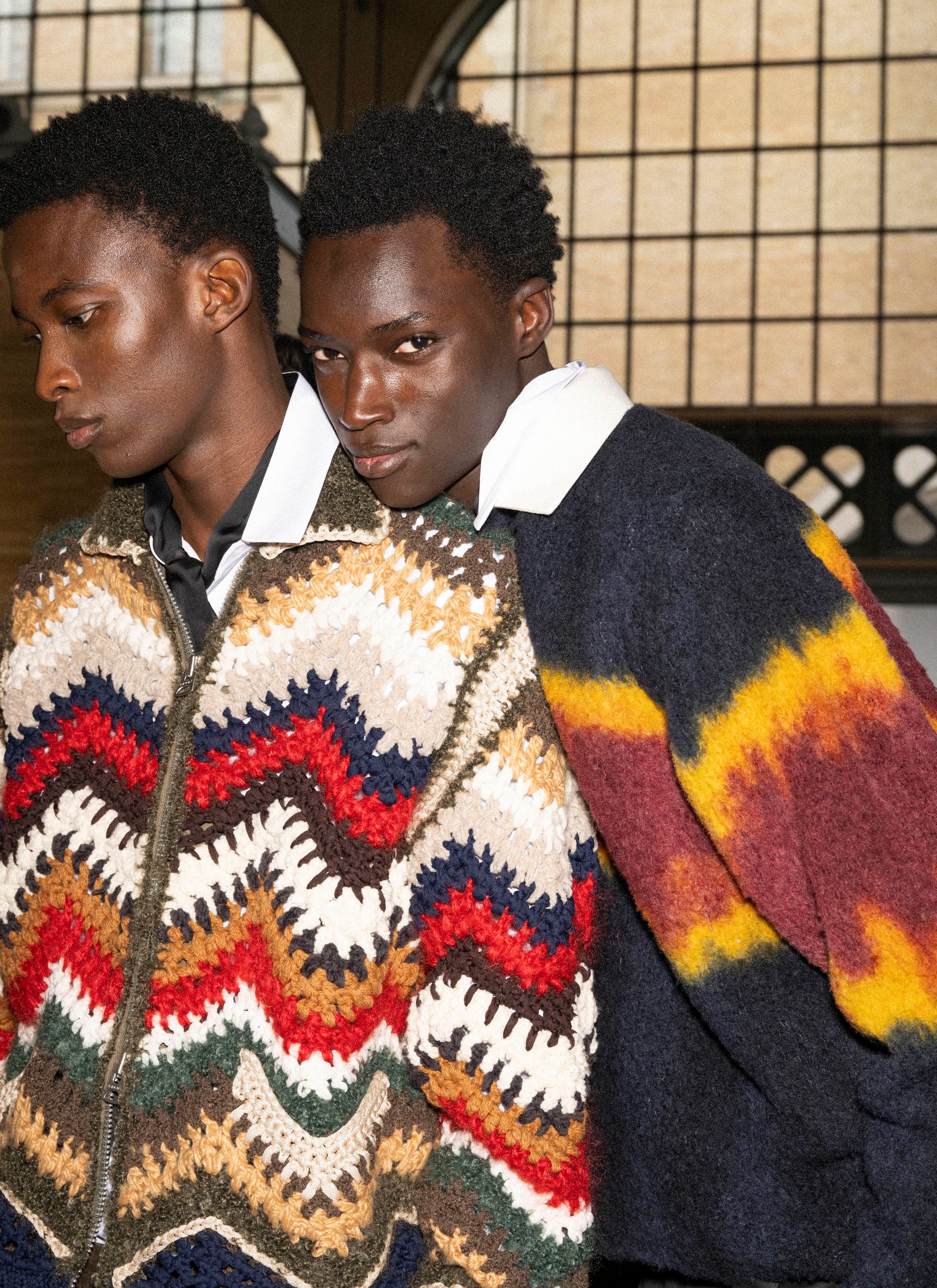 sacaiメンズ　コットンニットパーカー MEN KNITWEAR | sacai Official Store サカイ オフィシャル
